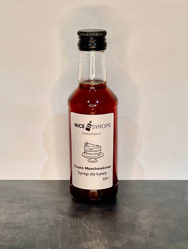 Syrop Ciasto Marchewkowe -  Nice Syrops 200ml