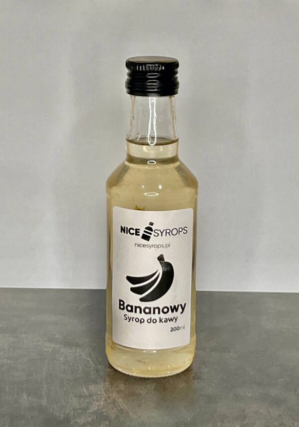 Syrop Bananowy -  Nice Syrops 200ml