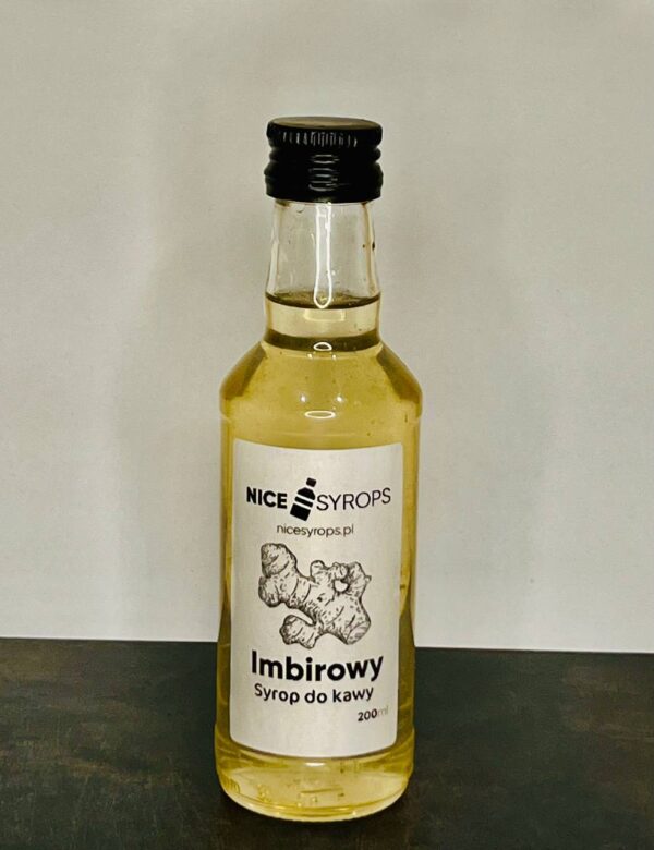 Syrop Imbirowy -  Nice Syrops 200ml